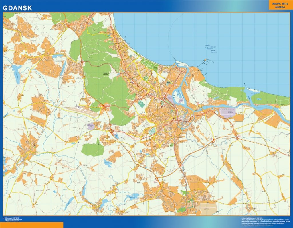 Rzeszow map Poland | Wall maps of countries for Europe